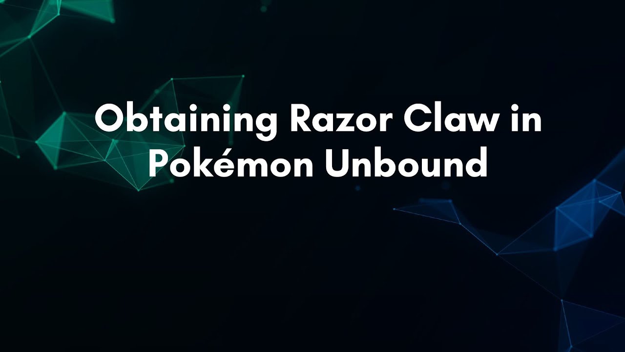 Obtaining Razor Claw in Pokémon Unbound - YouTube