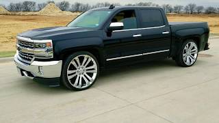 2017 silverado with 2/4 drop on 26's