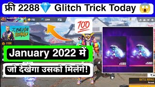 FREE 2288💎 Glitch Trick Today 😱 Free Fire Free Diamond Top Up 2022 New Offer ! GS YT