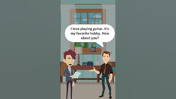 Thumbnail of Daily English Conversation on Describing Hobbies #shorts