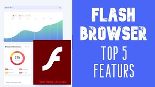 FlashBrowser - Flash Enabled Browser (Top 5 Features) screenshot 1