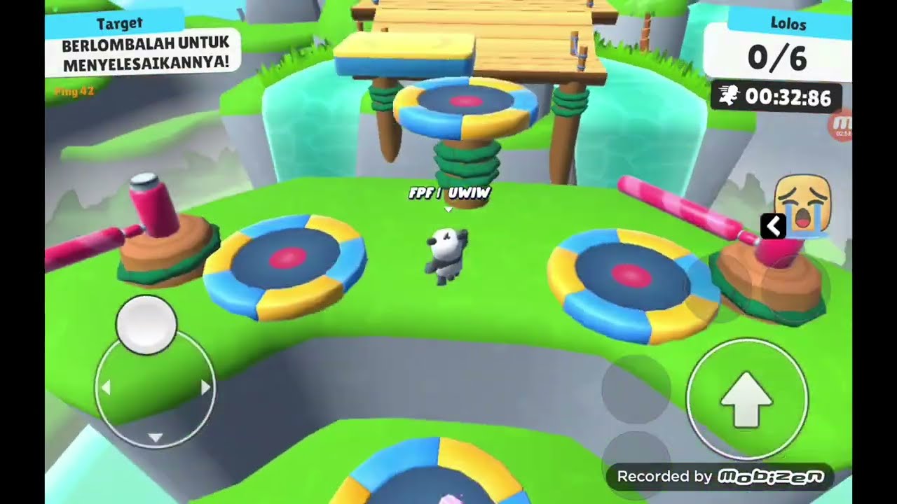 Rintangan nya. susah banget - stumble Guys INDONESIA 