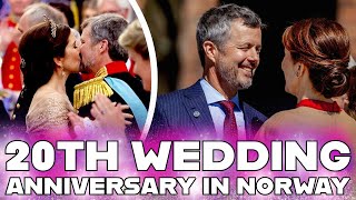 Twentieth wedding anniversary of Queen Mary of Denmark and King Frederic of Denmark in Norway by ROYAL FAMILY👑 9,828 views 3 days ago 7 minutes, 13 seconds