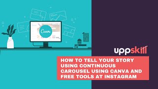 Stop Using Boring Carousel & Start Building Continuous Carousel Using this Canva Tutorial/Tips