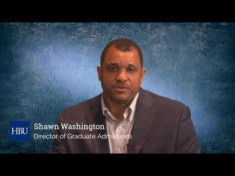 Shawn Washington, Director of Graduate Admissions is featured on Think About It