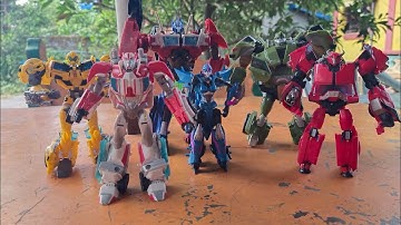 Transformers Prime (rid) modified, custom Arcee get bit smaller and comparison.