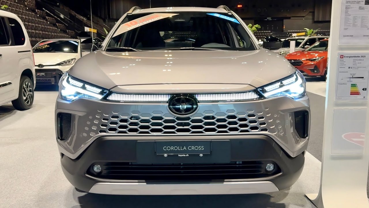 TOYOTA COROLLA CROSS FACELIFT 2025 - CRAZY ILLUMINATED grille, LIGHTS & AMBIENT lighting (Europe)