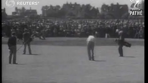 Alfred Padgham wins Open golf championship (1936)