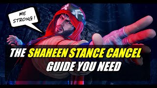 How to do SHAHEEN's STANCE CANCEL / STEALTH CANCEL in Tekken 8 @The_Keyboard_Warrior