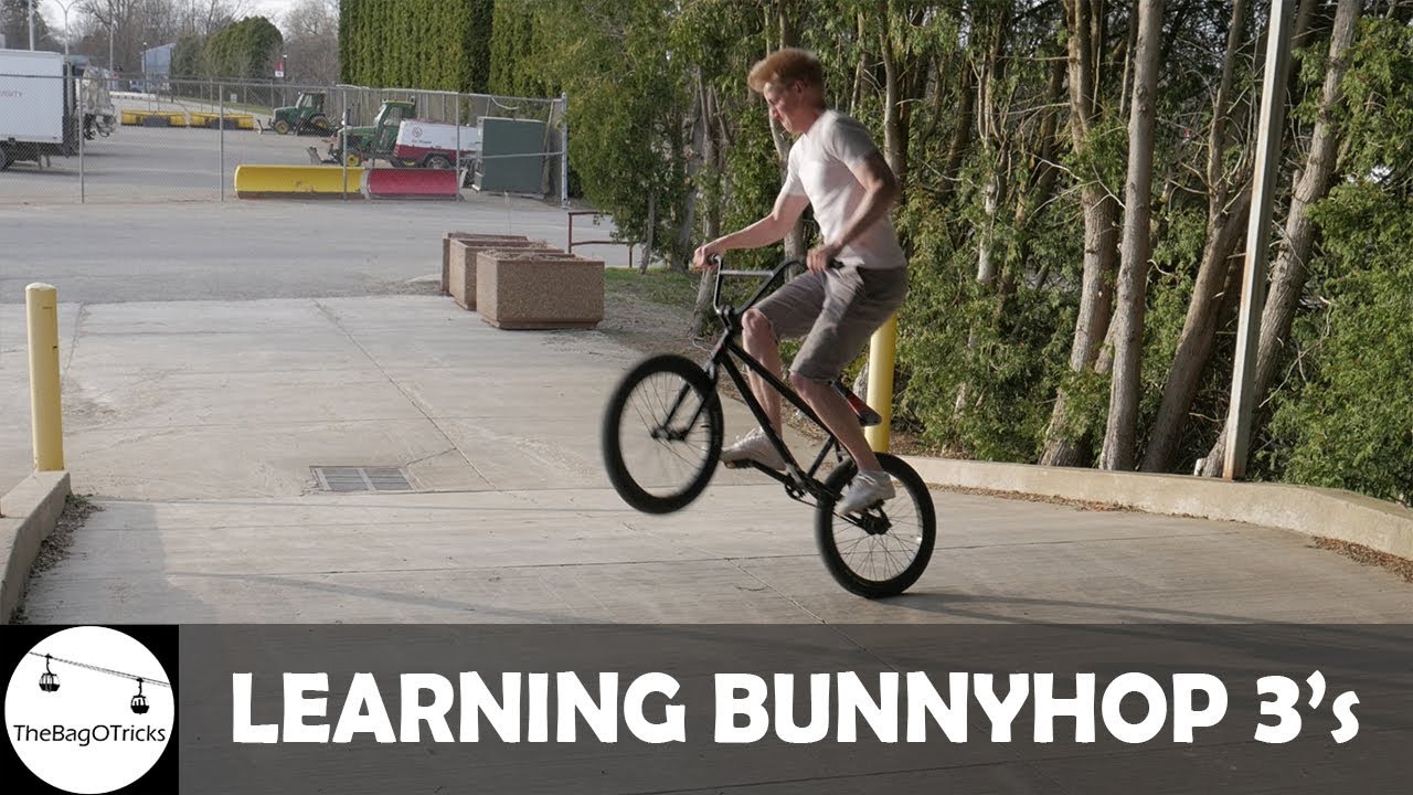 Learning Bunny Hop 360s | BMX