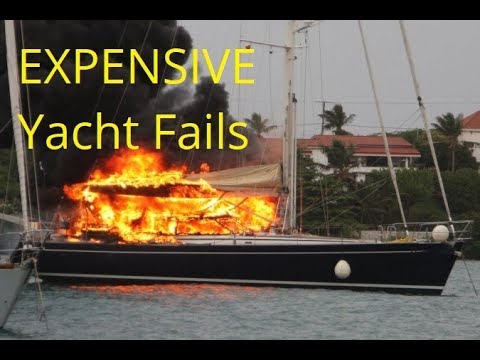 video yacht fall
