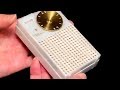 Regency tr1 first transistor radio 1954 pearlescent white 1955  collectornetnet