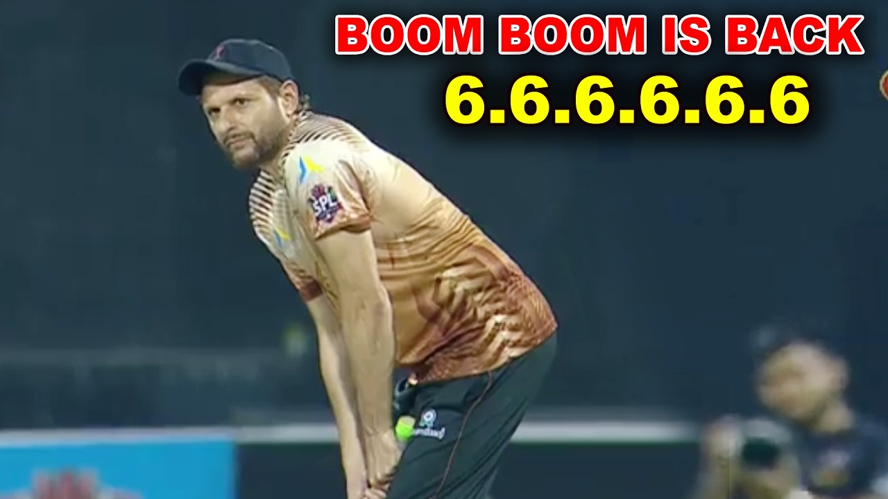 Shahid Afridi is Back 101 Runs Need 36 Balls Best Match in Tape Ball Cricket History |Afridi Batting