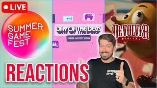 Garrett Reacts To Summer Game Fest, Day of the Devs, and Devolver Direct! (Uncut Livestream)