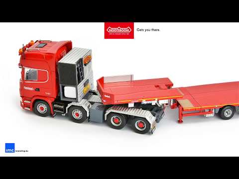 ミニカー WSI 1/50 Scania Lowloader 4ac Nooteboom ミニカー WSI 1/50 Scania Lowloader 4ac Nooteboom 1/50 for