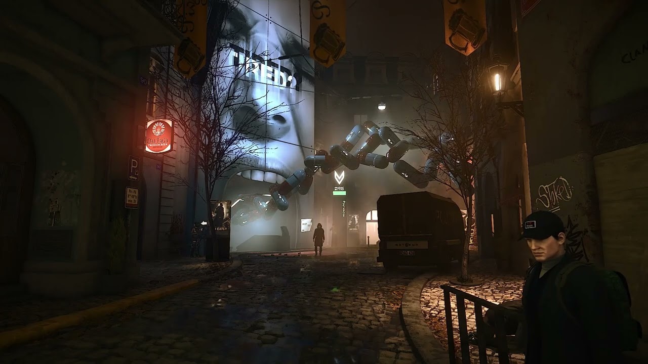 "Deus Ex: Mankind Divided" Prague Ambience