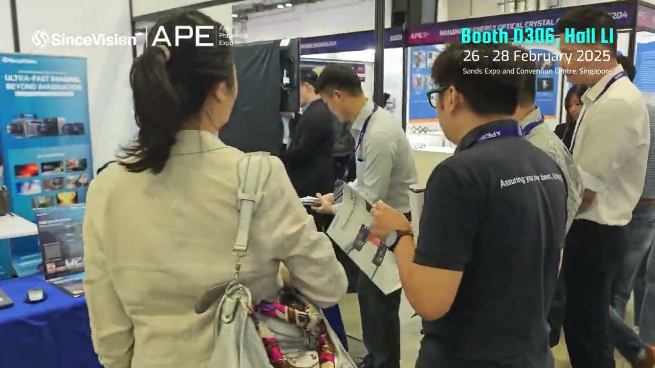 Day 2 @ Asia Photonics Expo 2025 | Visit SinceVision Booth: D306 | Cutting-Edge High-Speed Camera
