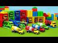 Garage with Colors - ALL FIRE TRUCK WITH SUPPORT VEHICLES, MAN, MERCEDES, IVECO