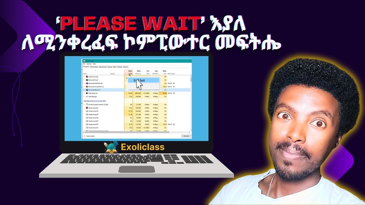 How to Open Task Manager & End Tasks | Easy Windows Tutorial ...