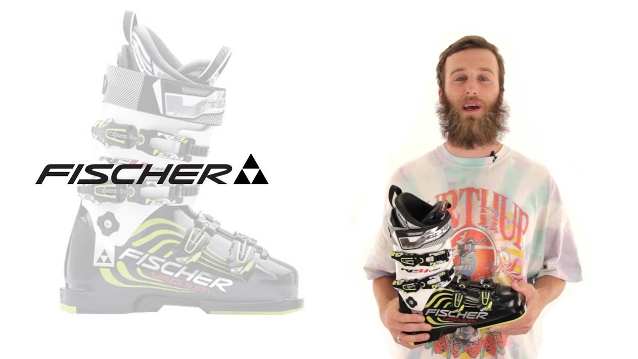 Fischer RC4 130 Vacuum Ski Boot - YouTube