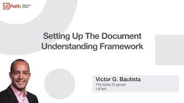 UiPath Document Understanding Demo 1: Setting up the framework in Studio