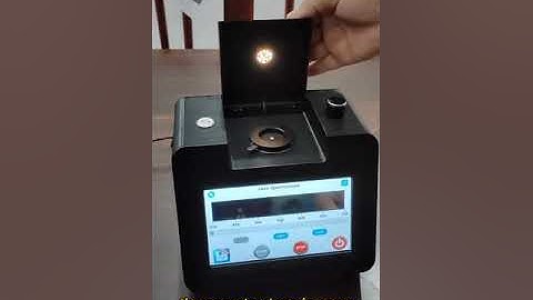 Fable Desktop Electronic gem Spectroscope FTS CCD