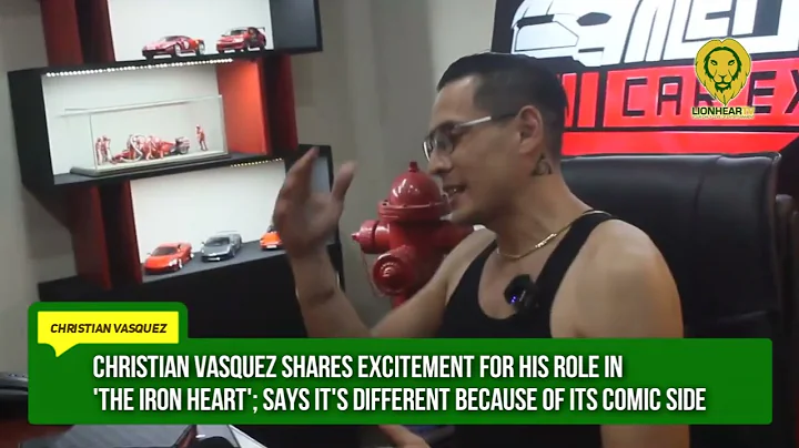 Christian Vasquez shares excitement for his role i...