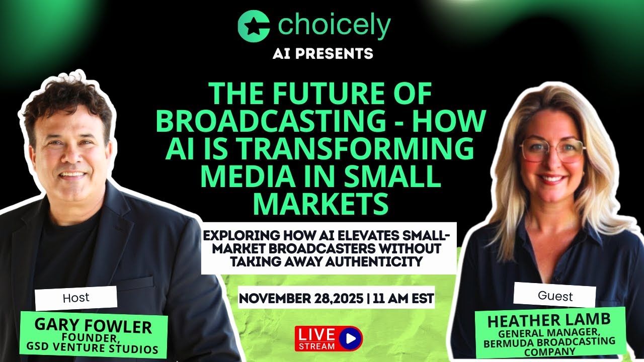 The Future of Broadcasting – How AI Is Transforming Media in Small Markets