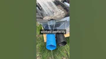 Testing 5 French Drain Designs
