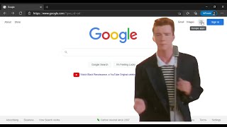 How fast can I Rick Roll myself Rick Roll Speedrun | Read Description