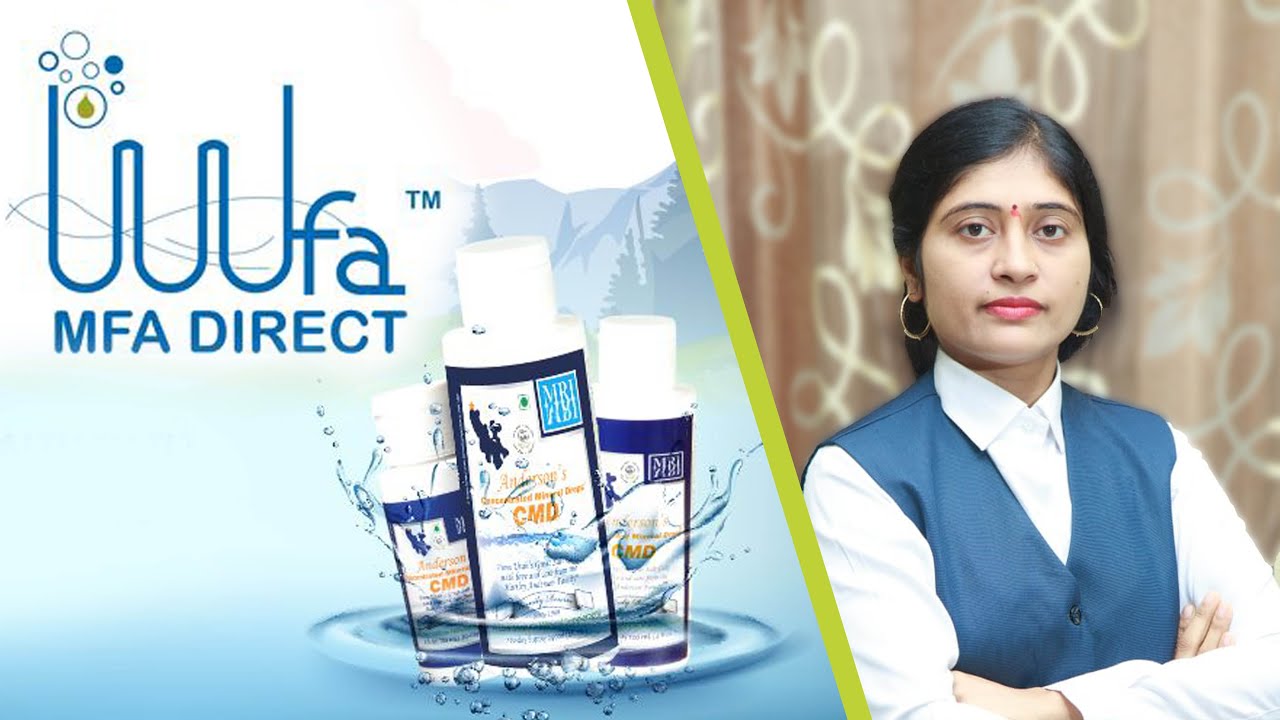 Anderson's Concentrated Mineral Drops Demostraion 