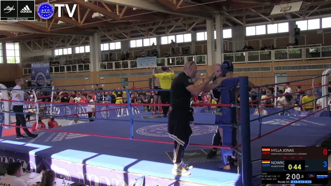 Bayerische Meisterschaft 25 - K1 - S M -71kg - Jonas Hylla vs Hamid Nowroozi