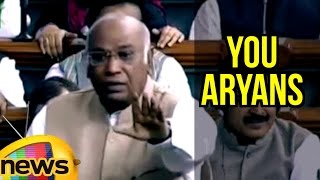 You Aryans Have Come From Outside Says Mallikarjun Kharge In Lok Sabha | Parliament | Mango News