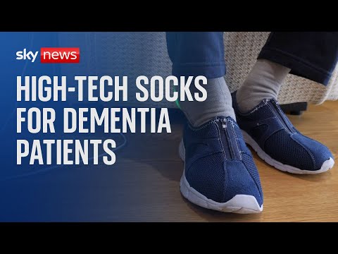 High-tech socks could help people with dementia
