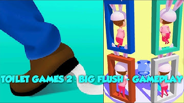 Toilet Games 2 : Big Flush 🎮 GAMEPLAY TRAILER (Android/iOS)