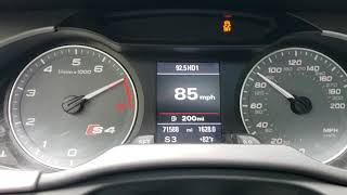 2011 Audi S4 3.0t APR Stage 2 and TCU tune --- 0 - 120mph acceleration