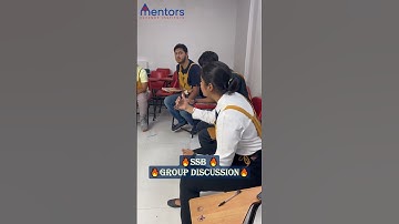 SSB Interview Group Discussion Live Demo at Mentors Defence Institute | No1 SSB Coaching in Dehradun