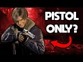 Can you beat resident evil 4 remake pistol only