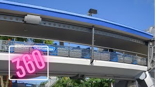 TTA PeopleMover 360 Ride Video | Magic Kingdom | Walt Disney World Resort