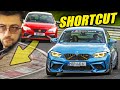 Hot hatch  bmw m2s flying through the green hell