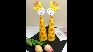 Paper giraffe making