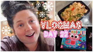 Vlogmas Day 22 Thai Food Takeout Wrapping 2025