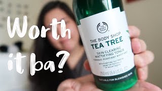 manfaat the body shop tea tree skin clearing facial wash