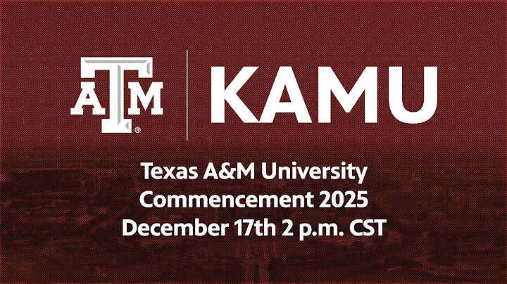 Texas A&M University Commencement | December 17th, 2025 | 2 p.m.
