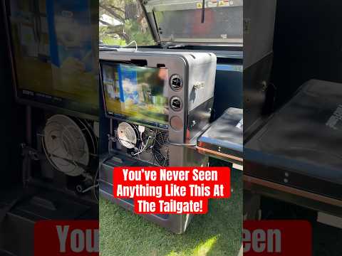 You’ve never seen anything like this at the tailgate!