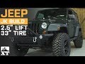 Jeep Wrangler (2007-2017 JK) 2.5" Lift Kit, HD Front Bumper, Trackbar & Steering Stabilizer Review