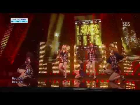 레이디스코드 (LADIES' CODE) [나쁜여자 (Bad girl)] @SBS Inkigayo 인기가요 20130421