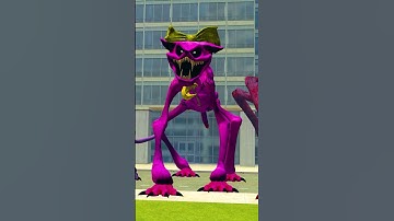 POPPY PLAYTIME CHAPTER 3 ALL CATNAP FAMILY SIZE COMPARISON in Garry