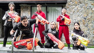 Nerf Guns War : The Battle Fail Of Men S.W.A.T SEAL Team Fight Big Boss Black Criminal Group