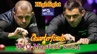 Ronnie O'Sullivan vs Barry Hawkins Q/F Highlight MrQ Masters 2024 Snooker